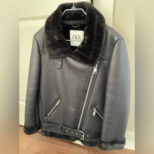 Zara aviator jacket